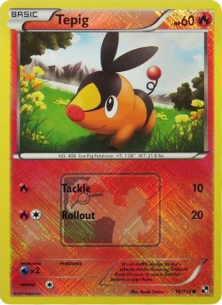 [PKM] Tepig (15/114) (League Promo) [Black & White: Base Set]