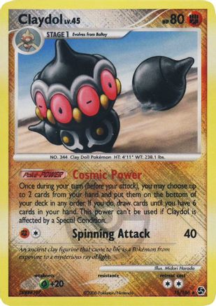 [PKM-R] Claydol (15/106) (League Promo) [Diamond & Pearl: Great Encounters]