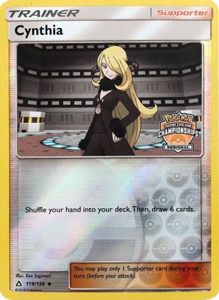 [TR] Cynthia (119/156) (Regional Championship Promo) [Sun & Moon: Ultra Prism]