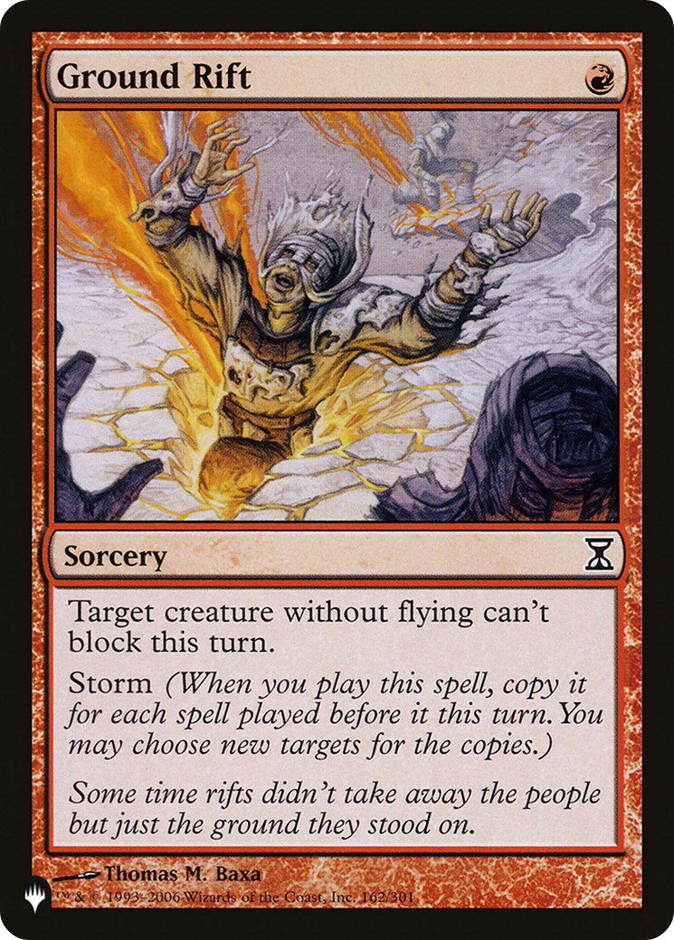 Ground Rift [LIST 162/301]