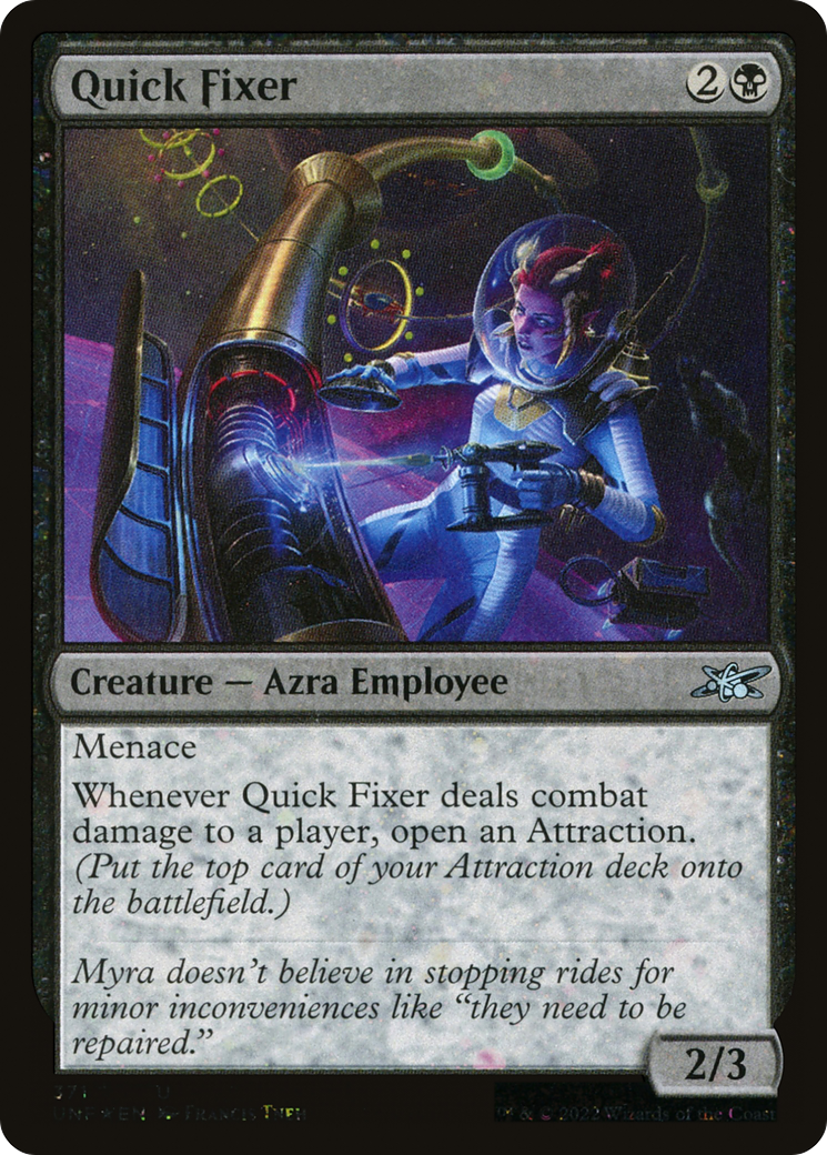 {C} Quick Fixer (Galaxy Foil) [Unfinity][UNF 371]