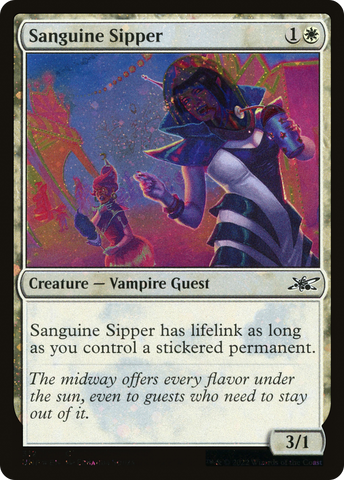 {C} Sanguine Sipper (Galaxy Foil) [Unfinity][UNF 312]