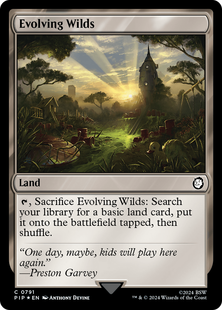 {C} Evolving Wilds (Surge Foil) [Fallout][PIP 791]