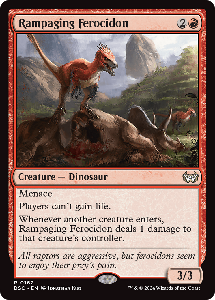{R} Rampaging Ferocidon [Duskmourn: House of Horror Commander][DSC 167]