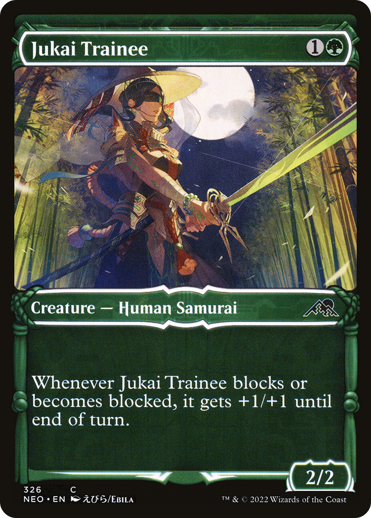 {C} Jukai Trainee (Showcase Samurai) [Kamigawa: Neon Dynasty][NEO 326]