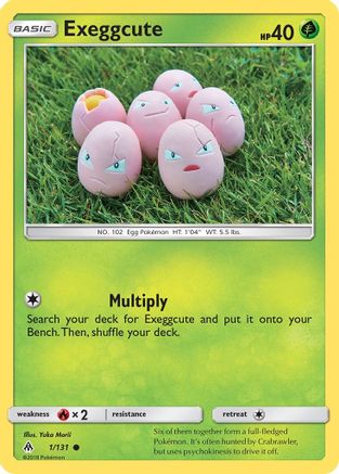 [PKM-C] Exeggcute (1/131) [Sun & Moon: Forbidden Light]