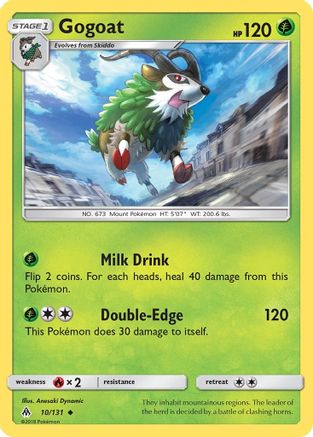 [PKM] Gogoat (10/131) [Sun & Moon: Forbidden Light]
