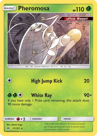 [PKM] Pheromosa (11/131) [Sun & Moon: Forbidden Light]