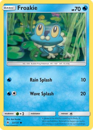[PKM] Froakie (22/131) [Sun & Moon: Forbidden Light]