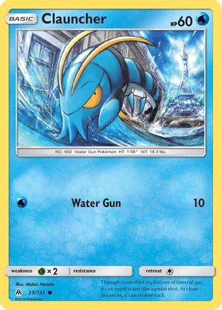 [PKM] Clauncher (25/131) [Sun & Moon: Forbidden Light]