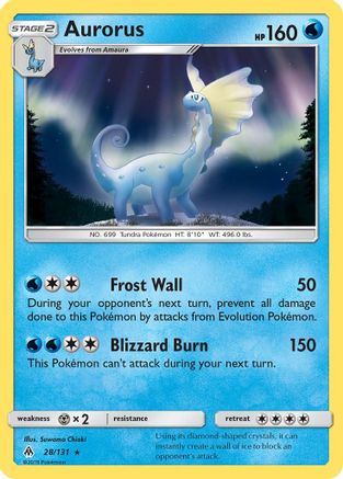 [PKM] Aurorus (28/131) [Sun & Moon: Forbidden Light]