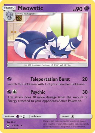 [PKM] Meowstic (45/131) [Sun & Moon: Forbidden Light]