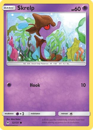 [PKM] Skrelp (52/131) [Sun & Moon: Forbidden Light]