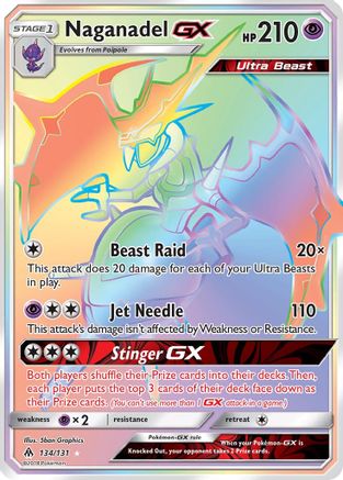 [PKM] Naganadel GX (134/131) [Sun & Moon: Forbidden Light]