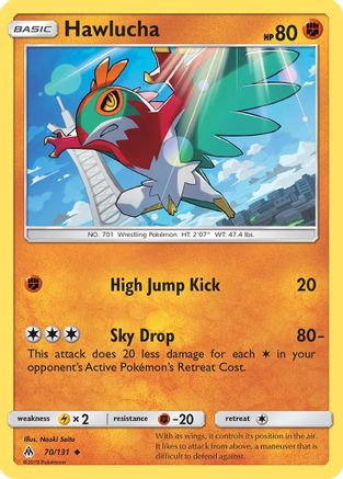 [PKM] Hawlucha (70/131) [Sun & Moon: Forbidden Light]