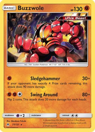[PKM] Buzzwole (77/131) [Sun & Moon: Forbidden Light]