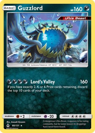 [PKM] Guzzlord (80/131) [Sun & Moon: Forbidden Light]