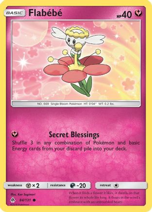 [PKM] Flabebe (84/131) [Sun & Moon: Forbidden Light]