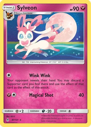 [PKM] Sylveon (87/131) [Sun & Moon: Forbidden Light]