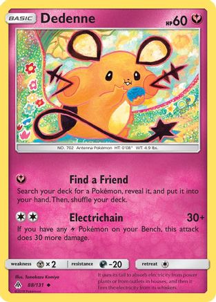 [PKM] Dedenne (88/131) [Sun & Moon: Forbidden Light]