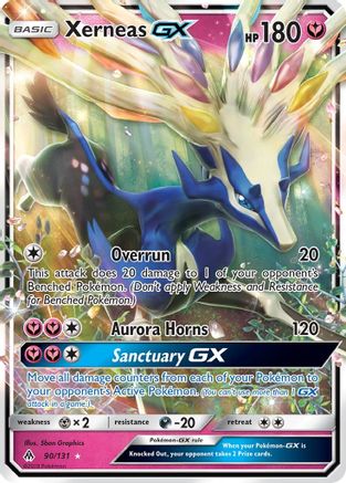 [PKM-R] Xerneas GX (90/131) [Sun & Moon: Forbidden Light]