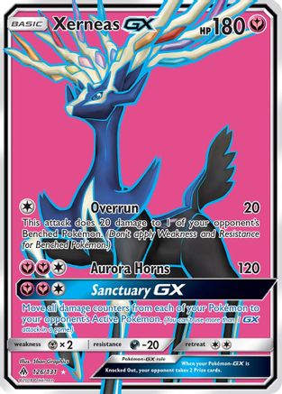[PKM-R] Xerneas GX (126/131) [Sun & Moon: Forbidden Light]