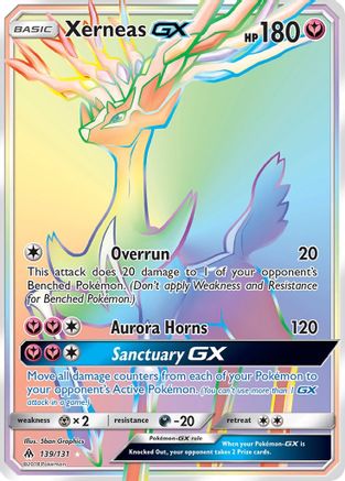 [PKM] Xerneas GX (139/131) [Sun & Moon: Forbidden Light]