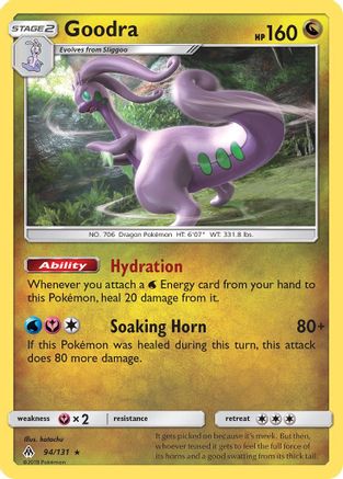 [PKM-R] Goodra (94/131) [Sun & Moon: Forbidden Light]