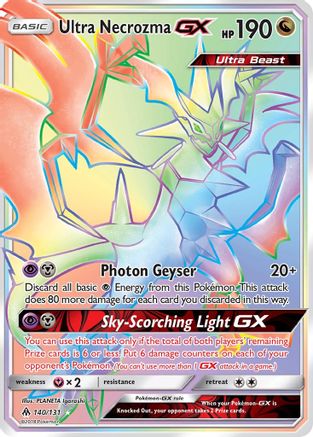 [PKM-R] Ultra Necrozma GX (140/131) [Sun & Moon: Forbidden Light]