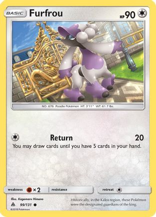 [PKM] Furfrou (99/131) [Sun & Moon: Forbidden Light]