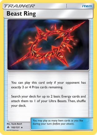 [PKM] Beast Ring (102/131) [Sun & Moon: Forbidden Light]