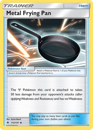 [PKM] Metal Frying Pan (112/131) [Sun & Moon: Forbidden Light]