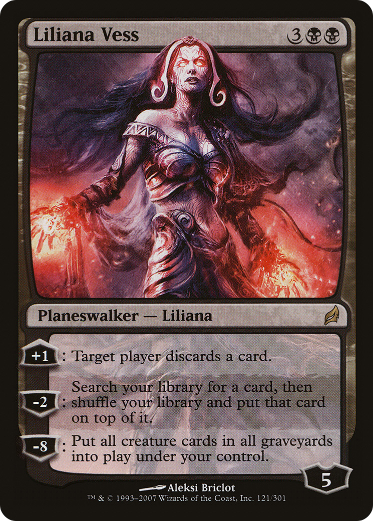 {R} Liliana Vess [Lorwyn][LRW 121] - Misty Mountain Games