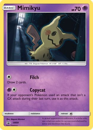[PKM-R] Mimikyu (SM99) [Sun & Moon: Black Star Promos]
