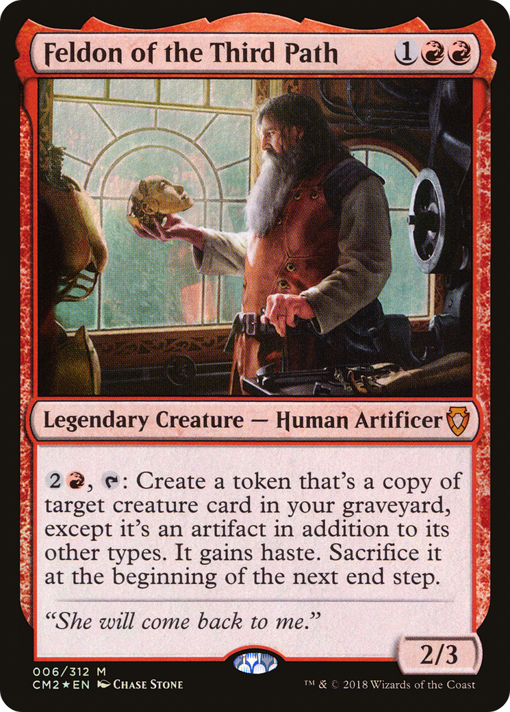 {R} Feldon of the Third Path [Commander Anthology Volume II][CM2 006] - Misty Mountain Games