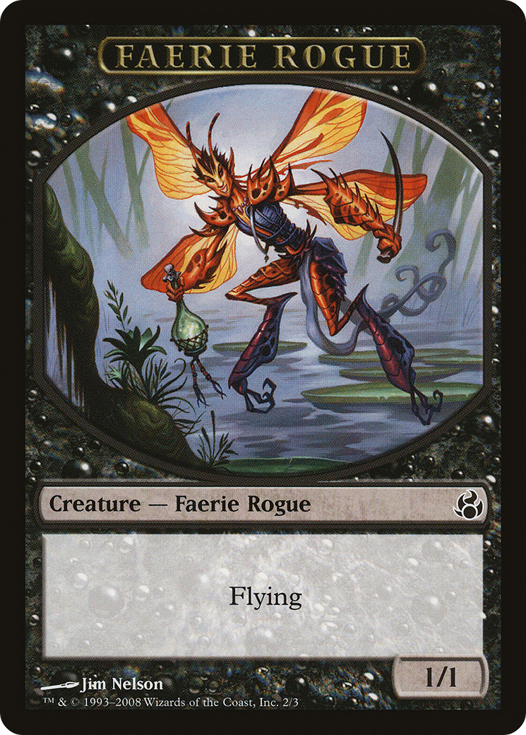{T} Faerie Rogue Token [Morningtide Tokens][TMOR 002] - Misty Mountain Games