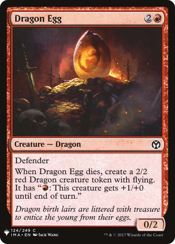 {C} Dragon Egg [Mystery Booster][LS IMA 124]