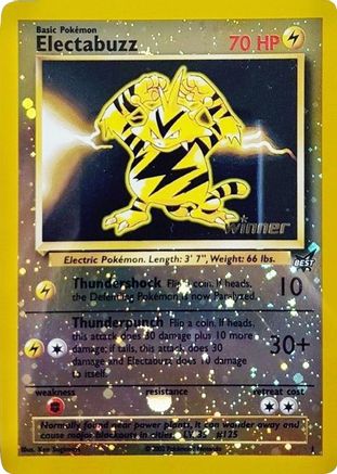[PKM-R] Electabuzz (1) (Winner) [Best of Promos]