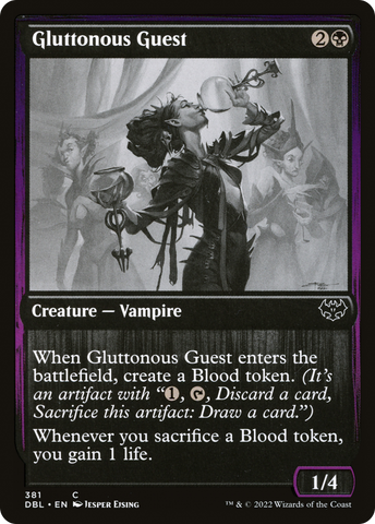 {C} Gluttonous Guest [Innistrad: Double Feature][DBL 381]