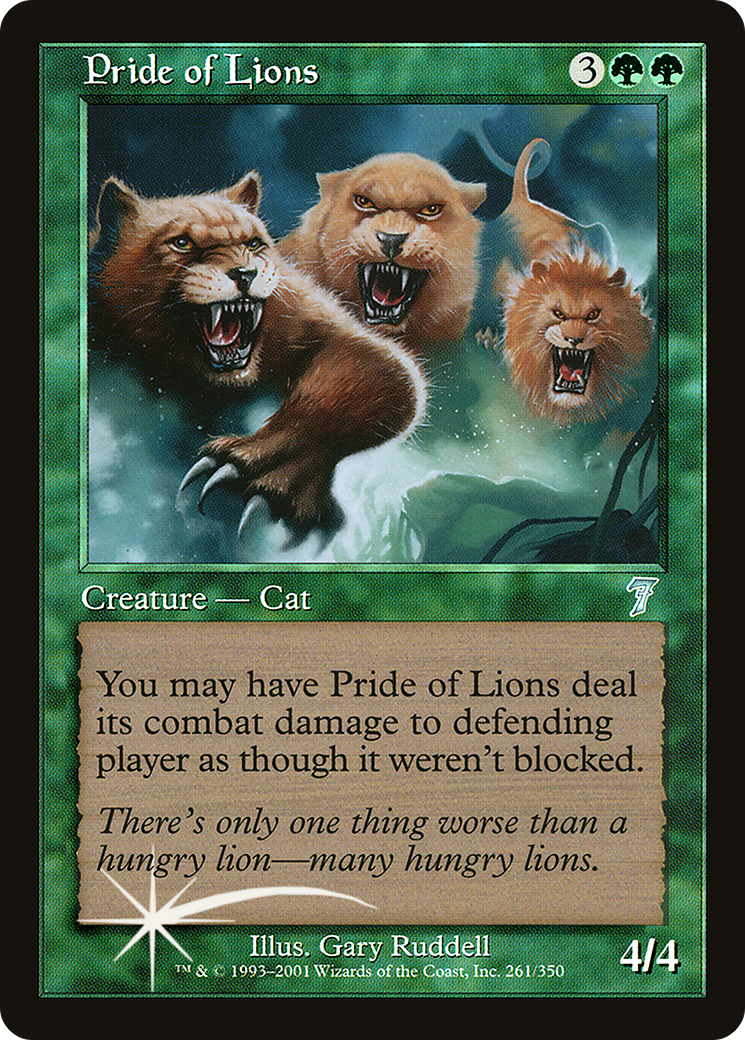 {C} Pride of Lions [Seventh Edition][7ED 261]