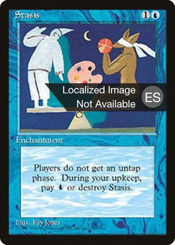 {F} Stasis [Fourth Edition (Foreign Black Border)][FBB 4ED 104]