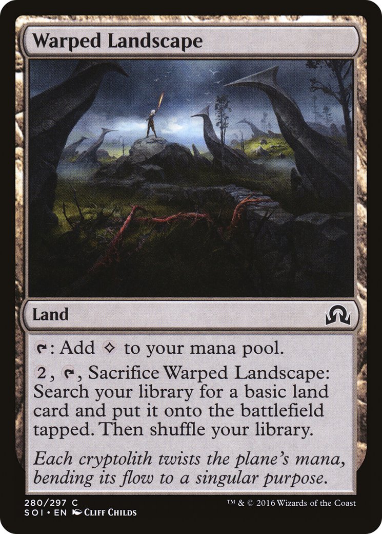 {C} Warped Landscape [Shadows over Innistrad][SOI 280] - Misty Mountain Games