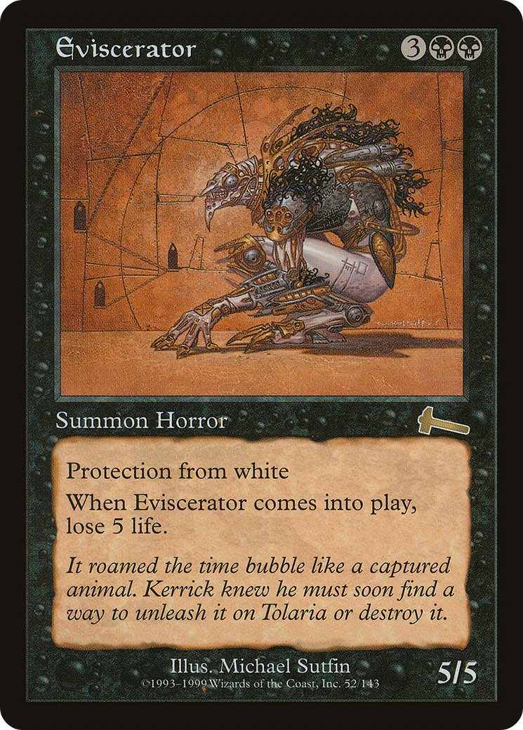 {R} Eviscerator [Urza's Legacy][ULG 052] - Misty Mountain Games