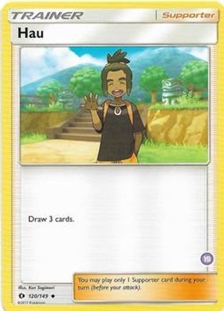 [PKM] Hau (120/149) (Deck Exclusive #19) [Sun & Moon: Trainer Kit - Alolan Sandslash]