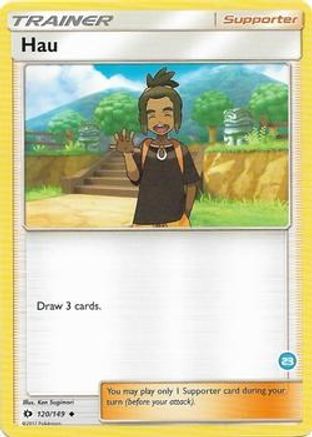 [PKM] Hau (120/149) (Deck Exclusive #23) [Sun & Moon: Trainer Kit - Alolan Ninetales]