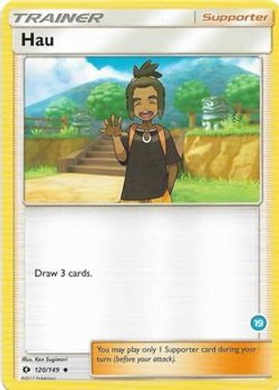 [PKM] Hau (120/149) (Deck Exclusive #19) [Sun & Moon: Trainer Kit - Alolan Ninetales]
