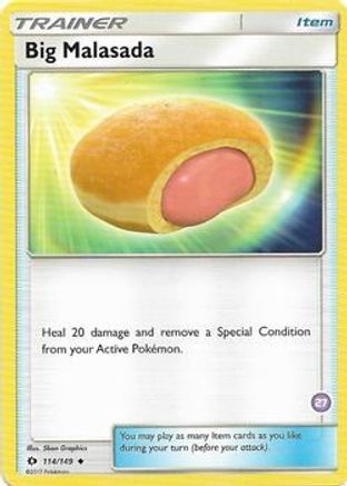 [PKM] Big Malasada (114/149) (Deck Exclusive #27) [Sun & Moon: Trainer Kit - Alolan Sandslash]