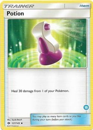 [TR] Potion (127/149) (Deck Exclusive #15) [Sun & Moon: Trainer Kit - Alolan Ninetales]