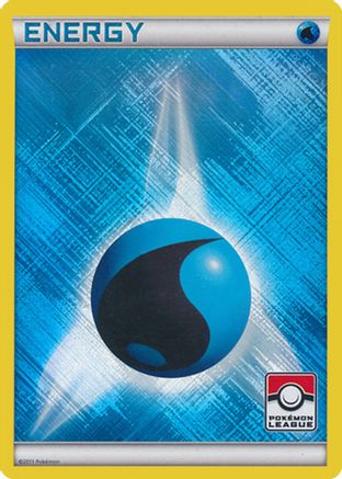 [PKM BE] Water Energy (2011 Pokemon League Promo) [League & Championship Cards]