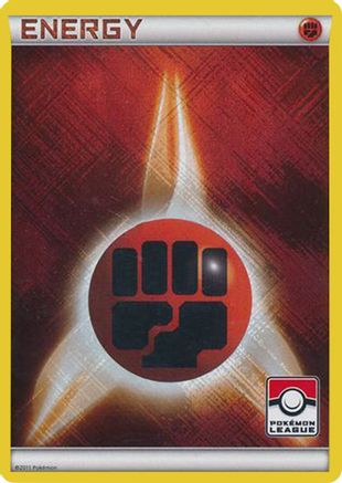 [PKM BE] Fighting Energy (2011 Pokemon League Promo) [League & Championship Cards]
